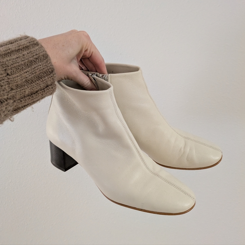 Everlane Day Boot | Bone | Size 7